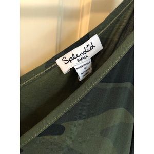 Splendid Dresses - Splendid Army slit dress Splendid Dresses - Splendid Army slit dress